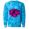 Unisex Midweight Tie-Dyed Crewneck Sweatshirt Thumbnail