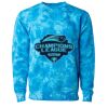 Unisex Midweight Tie-Dyed Crewneck Sweatshirt Thumbnail