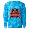 Unisex Midweight Tie-Dyed Crewneck Sweatshirt Thumbnail