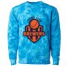 Unisex Midweight Tie-Dyed Crewneck Sweatshirt Thumbnail
