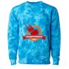 Unisex Midweight Tie-Dyed Crewneck Sweatshirt Thumbnail