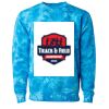 Unisex Midweight Tie-Dyed Crewneck Sweatshirt Thumbnail