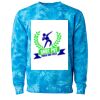 Unisex Midweight Tie-Dyed Crewneck Sweatshirt Thumbnail