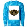 Unisex Midweight Tie-Dyed Crewneck Sweatshirt Thumbnail