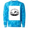 Unisex Midweight Tie-Dyed Crewneck Sweatshirt Thumbnail