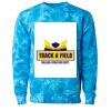Unisex Midweight Tie-Dyed Crewneck Sweatshirt Thumbnail
