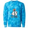 Unisex Midweight Tie-Dyed Crewneck Sweatshirt Thumbnail