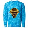 Unisex Midweight Tie-Dyed Crewneck Sweatshirt Thumbnail