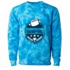 Unisex Midweight Tie-Dyed Crewneck Sweatshirt Thumbnail