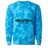 Unisex Midweight Tie-Dyed Crewneck Sweatshirt Thumbnail