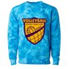 Unisex Midweight Tie-Dyed Crewneck Sweatshirt Thumbnail