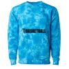 Unisex Midweight Tie-Dyed Crewneck Sweatshirt Thumbnail
