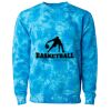Unisex Midweight Tie-Dyed Crewneck Sweatshirt Thumbnail