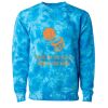 Unisex Midweight Tie-Dyed Crewneck Sweatshirt Thumbnail