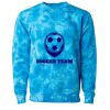 Unisex Midweight Tie-Dyed Crewneck Sweatshirt Thumbnail