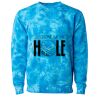 Unisex Midweight Tie-Dyed Crewneck Sweatshirt Thumbnail