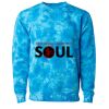 Unisex Midweight Tie-Dyed Crewneck Sweatshirt Thumbnail
