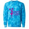 Unisex Midweight Tie-Dyed Crewneck Sweatshirt Thumbnail