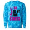 Unisex Midweight Tie-Dyed Crewneck Sweatshirt Thumbnail