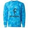 Unisex Midweight Tie-Dyed Crewneck Sweatshirt Thumbnail
